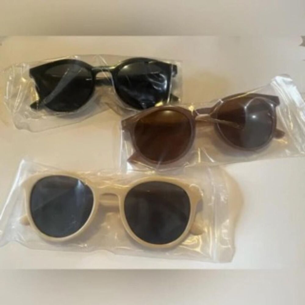 Unbranded Men's Black and Brown Sunglasses